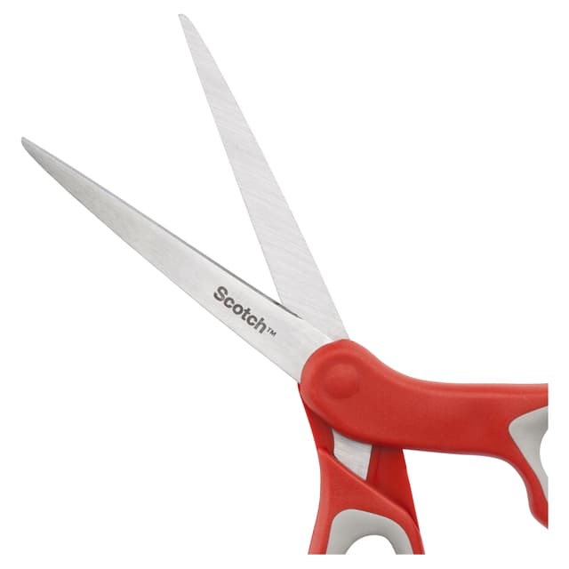 Schaar Scotch 18cm comfort rood blister 6