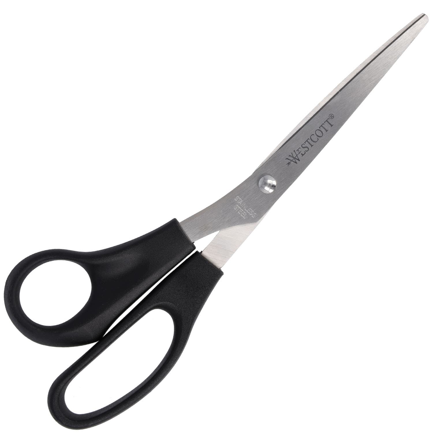 Kantoorschaar Westcott 210mm met kunststof grip linkshandig rvs 2