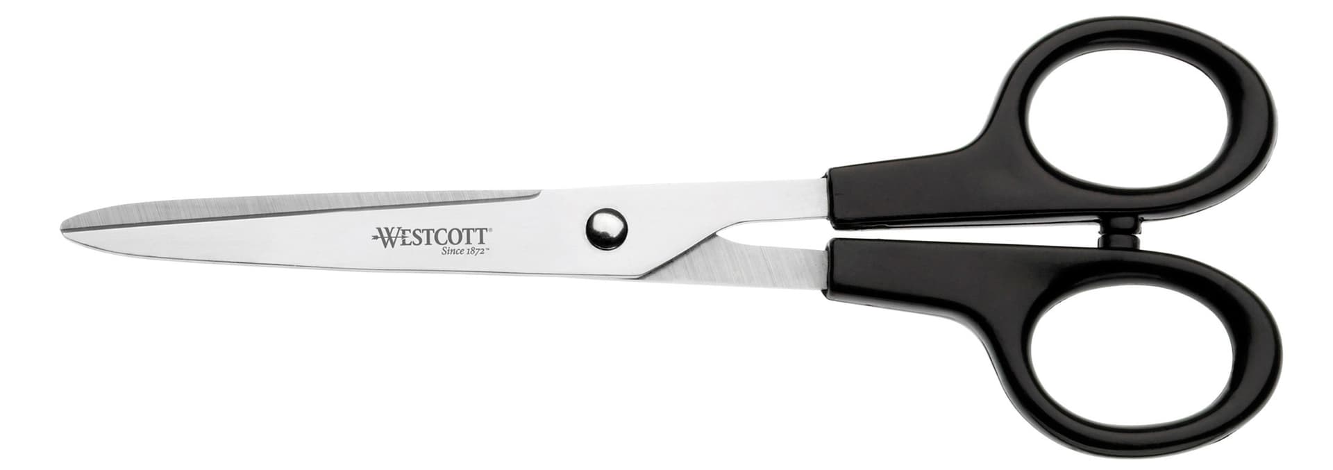 Kantoorschaar Westcott 171mm met kunststof grip rvs