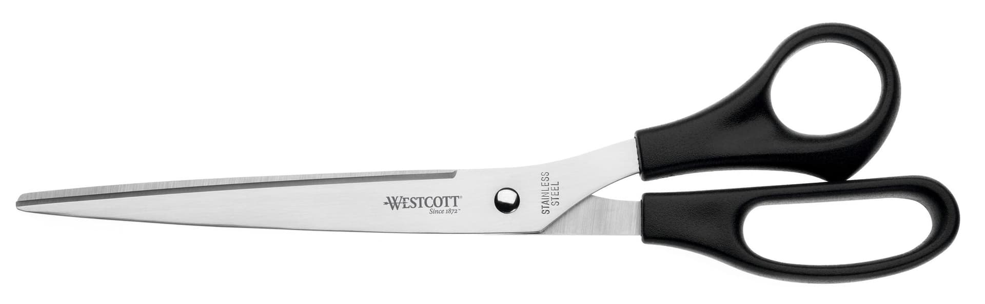 Kantoorschaar Westcott 260mm met kunststof grip rvs