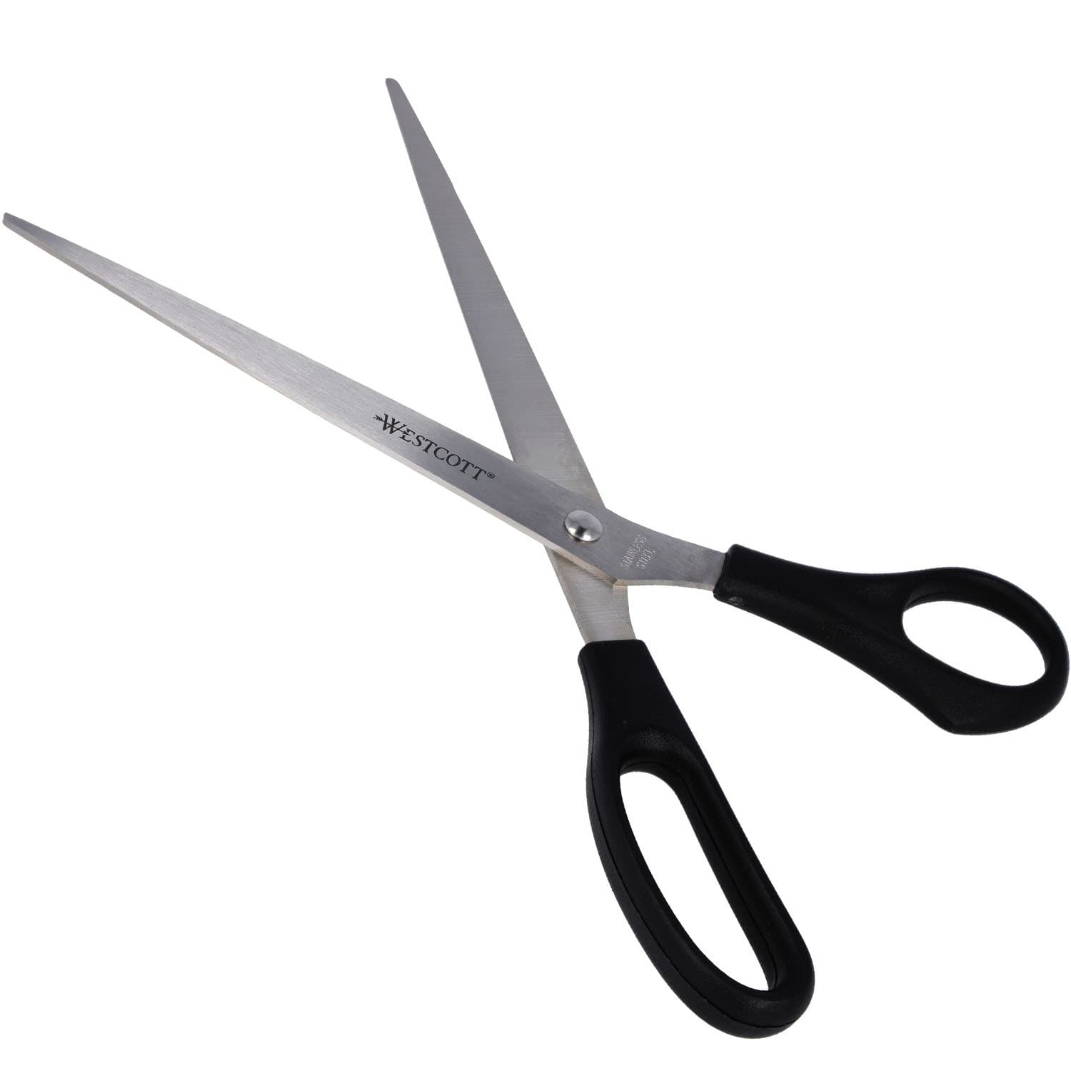 Kantoorschaar Westcott 260mm met kunststof grip rvs 3