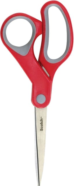 Schaar Scotch 20cm comfort rood blister 2