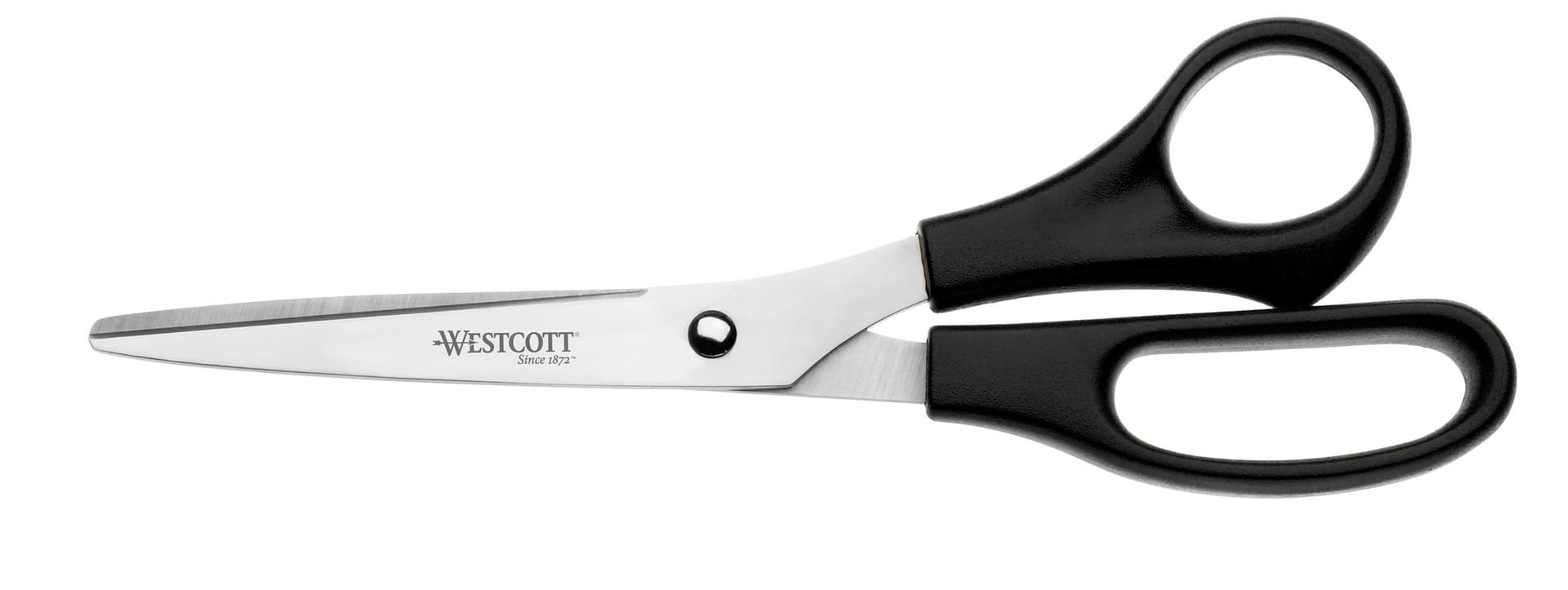 Kantoorschaar Westcott 210mm met kunststof grip rvs