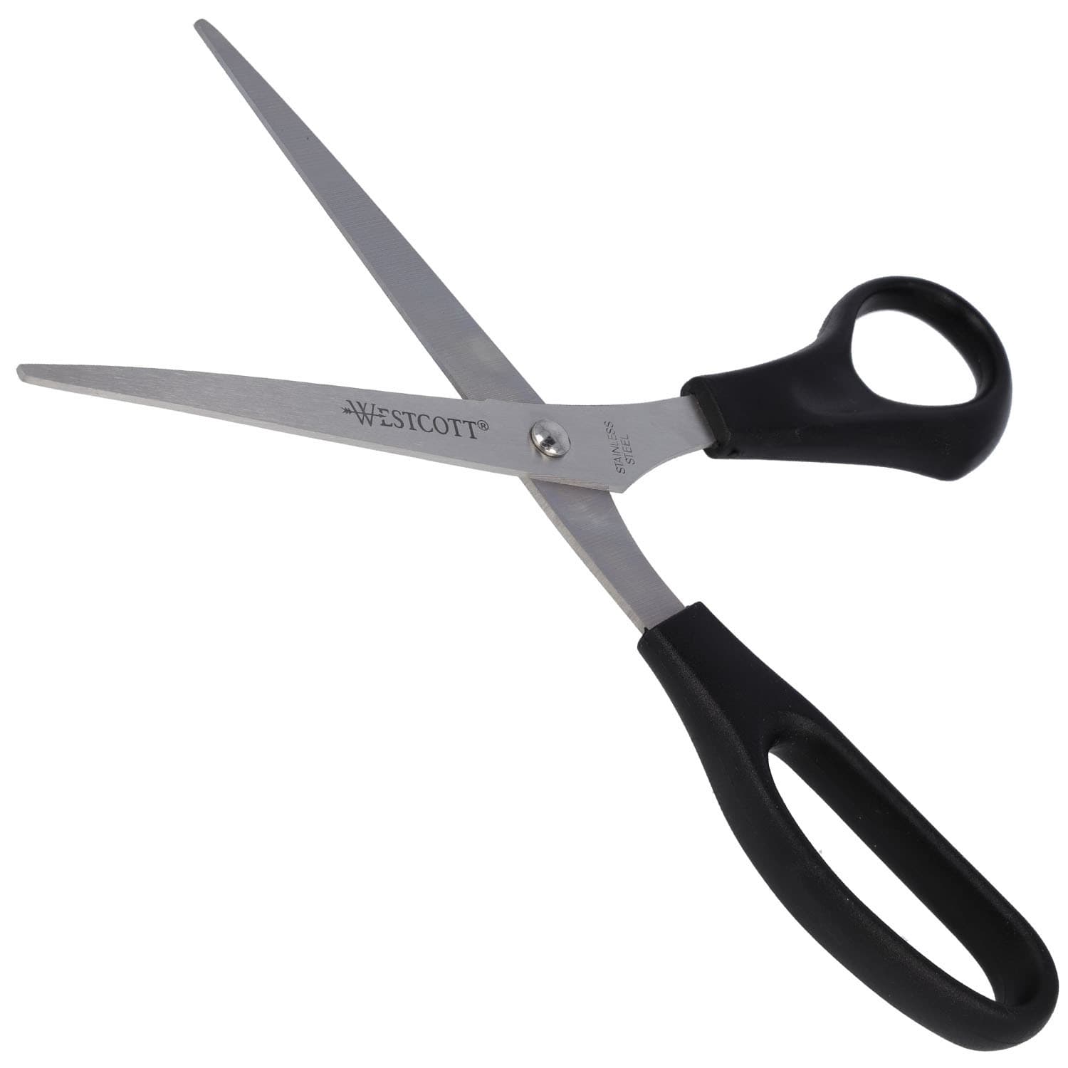 Kantoorschaar Westcott 210mm met kunststof grip rvs 4