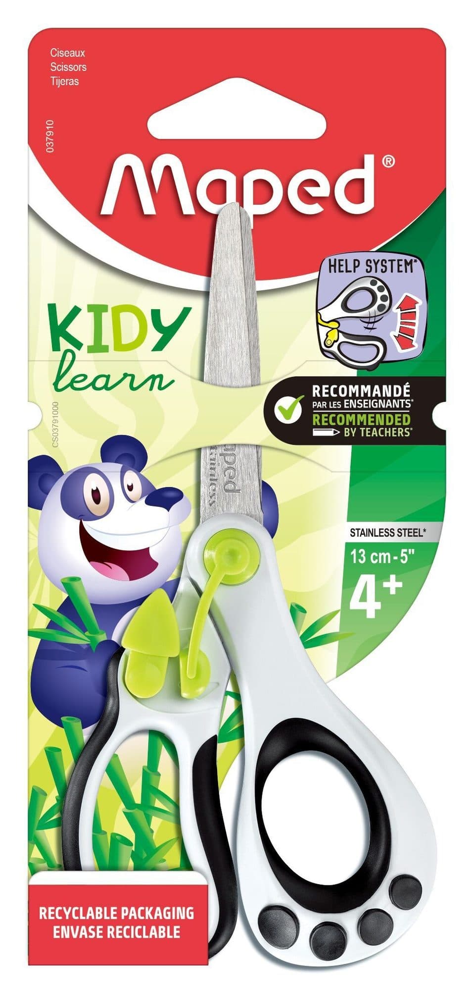 Kinderschaar Maped Kidy Learn Koopy 13cm