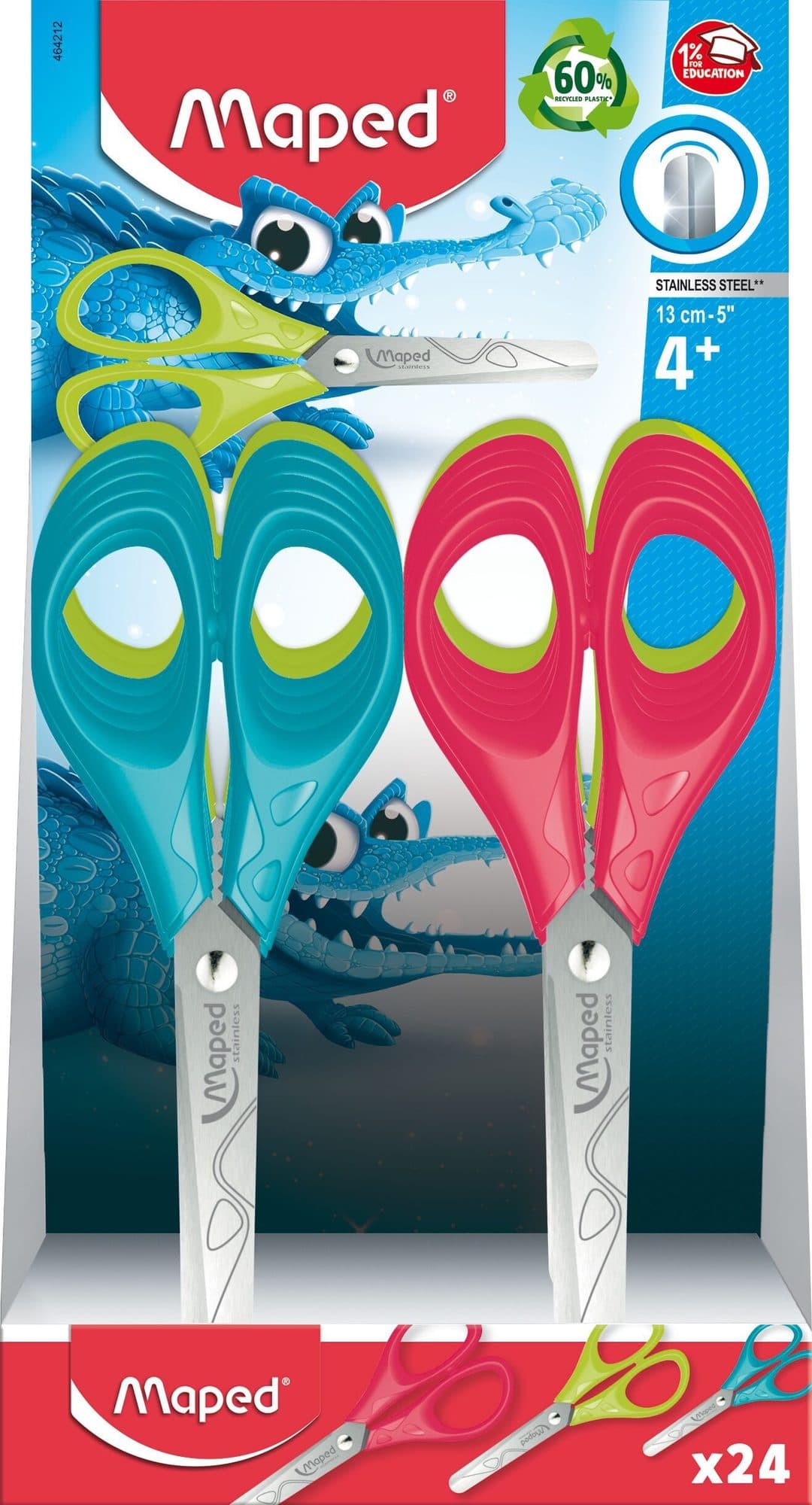 Schaar Maped Essentials 13cm rechtshandig assorti 2