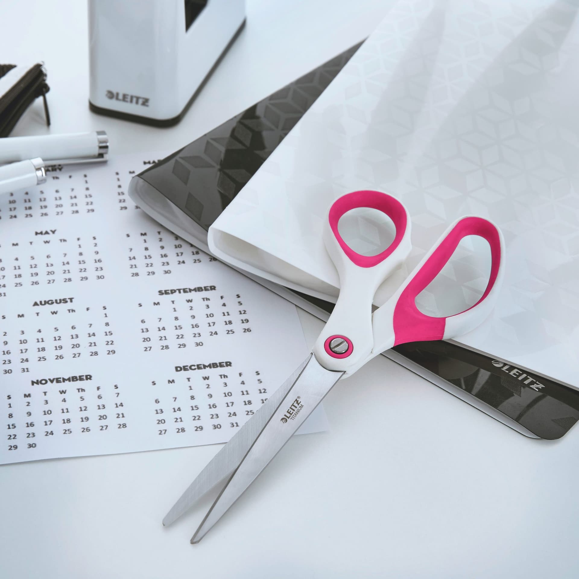 Schaar Leitz WOW 205mm titanium roze 2