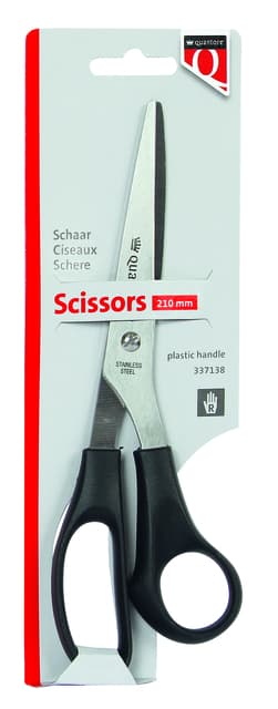 Schaar Quantore 210mm +plastic handvat zwart 2