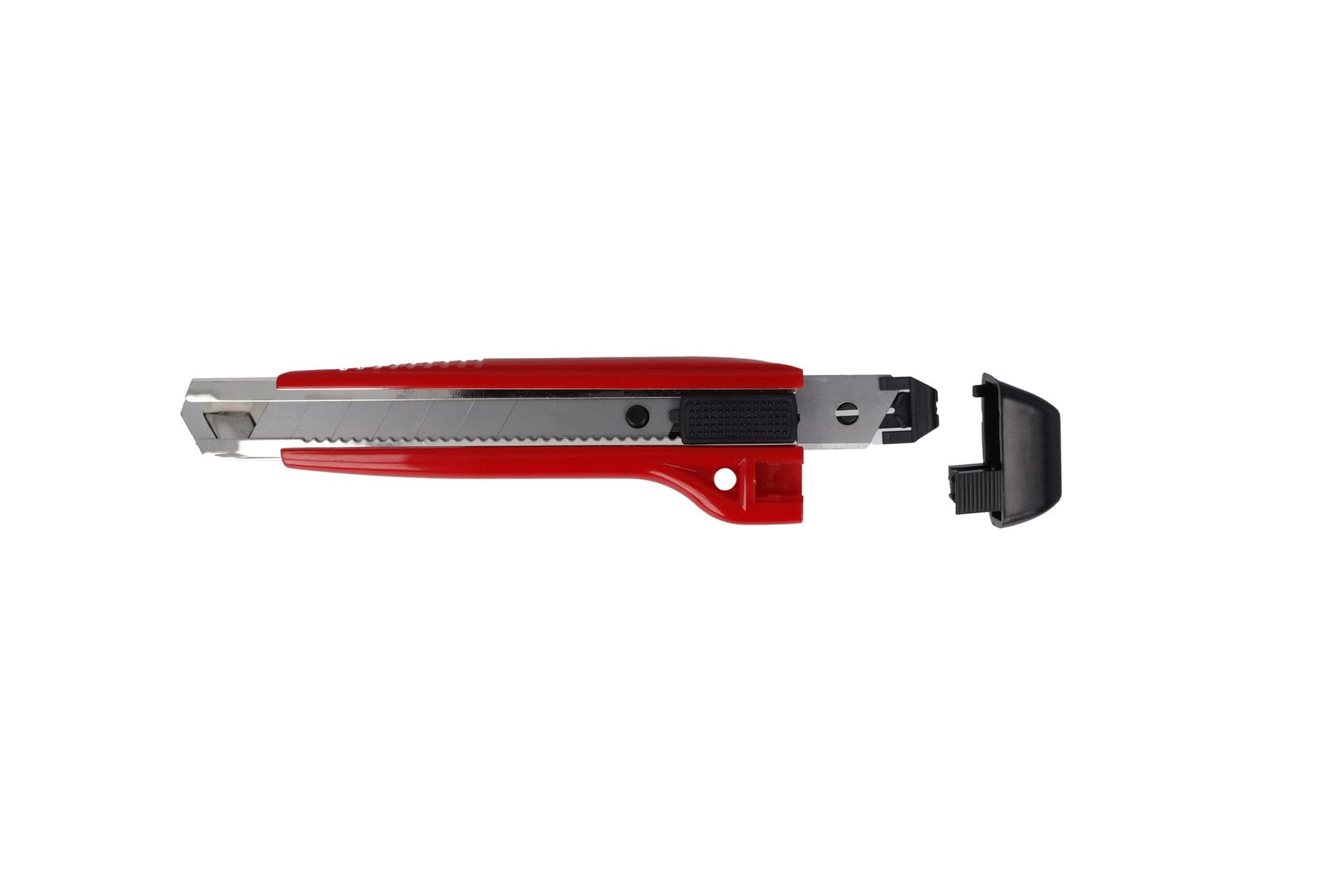 Snijmes Westcott premium 18mm met schuifsluiting rood 5