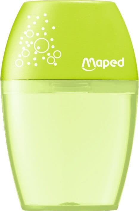Puntenslijper Maped Shaker 1-gaats display à 25 stuks assorti 3