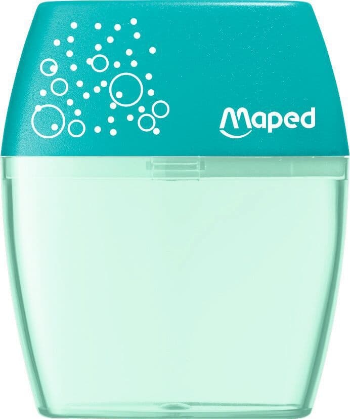 Puntenslijper Maped Shaker 2-gaats display à 20 stuks assorti 4