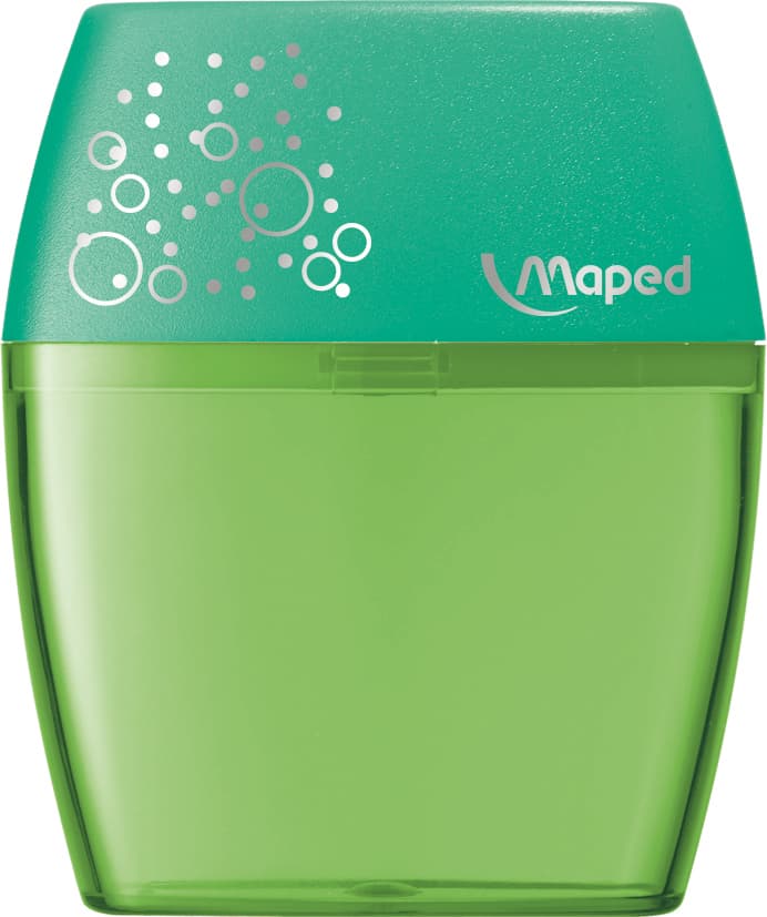 Puntenslijper Maped Shaker 2-gaats display à 20 stuks assorti 5