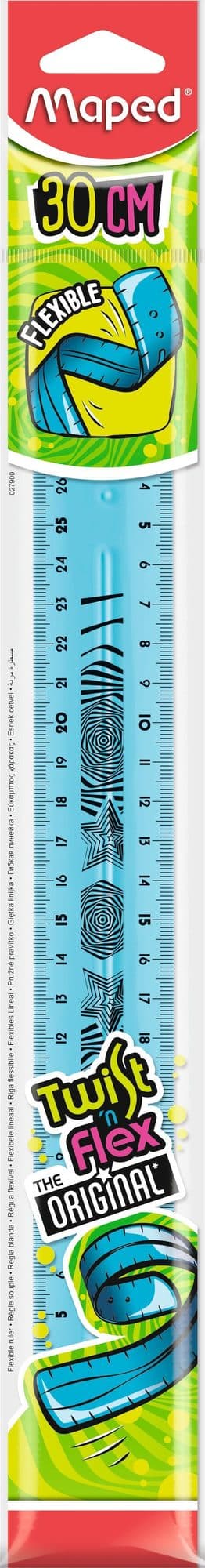 Liniaal Maped Twist 'n Flex 30cm assorti 3