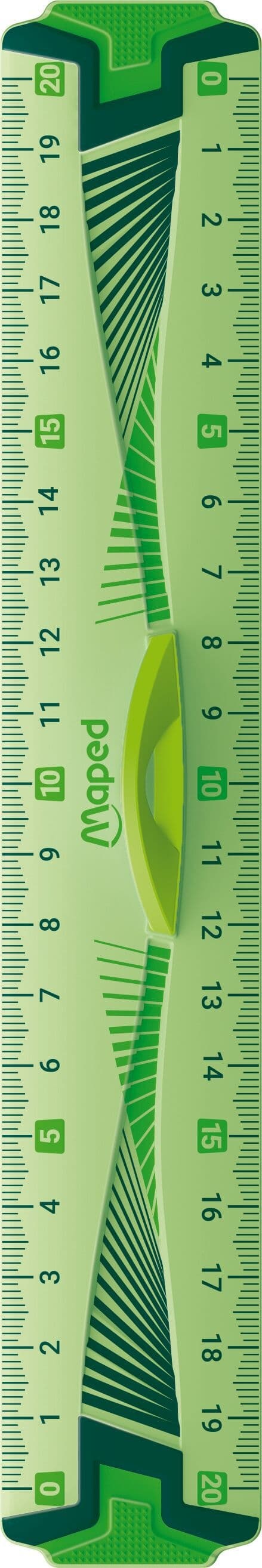 Liniaal Maped Flex met grip 20cm assorti 3
