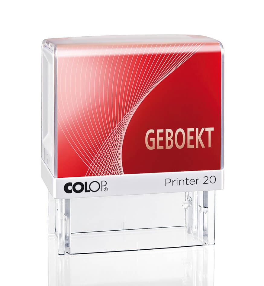 Tekststempel Colop Printer 20/L geboekt