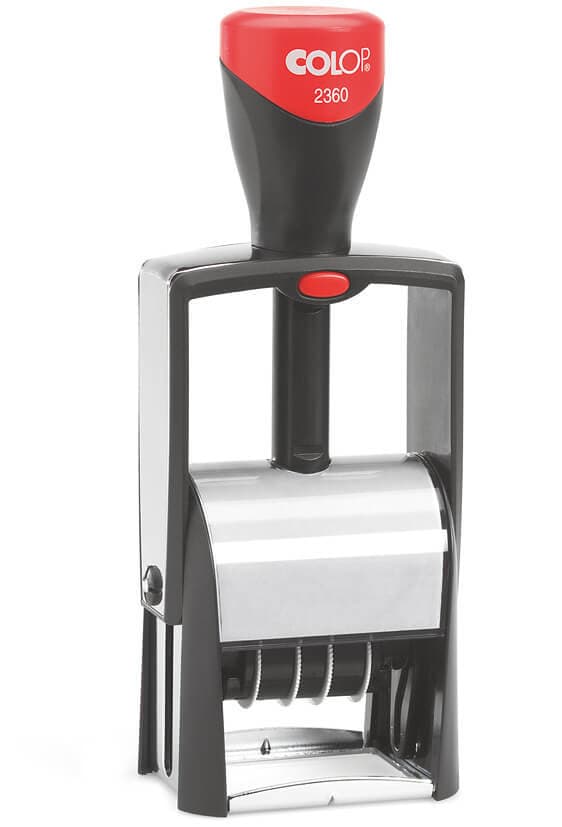 Woord-datumstempel Colop Heavy Duty 2360 Classic Line personaliseerbaar