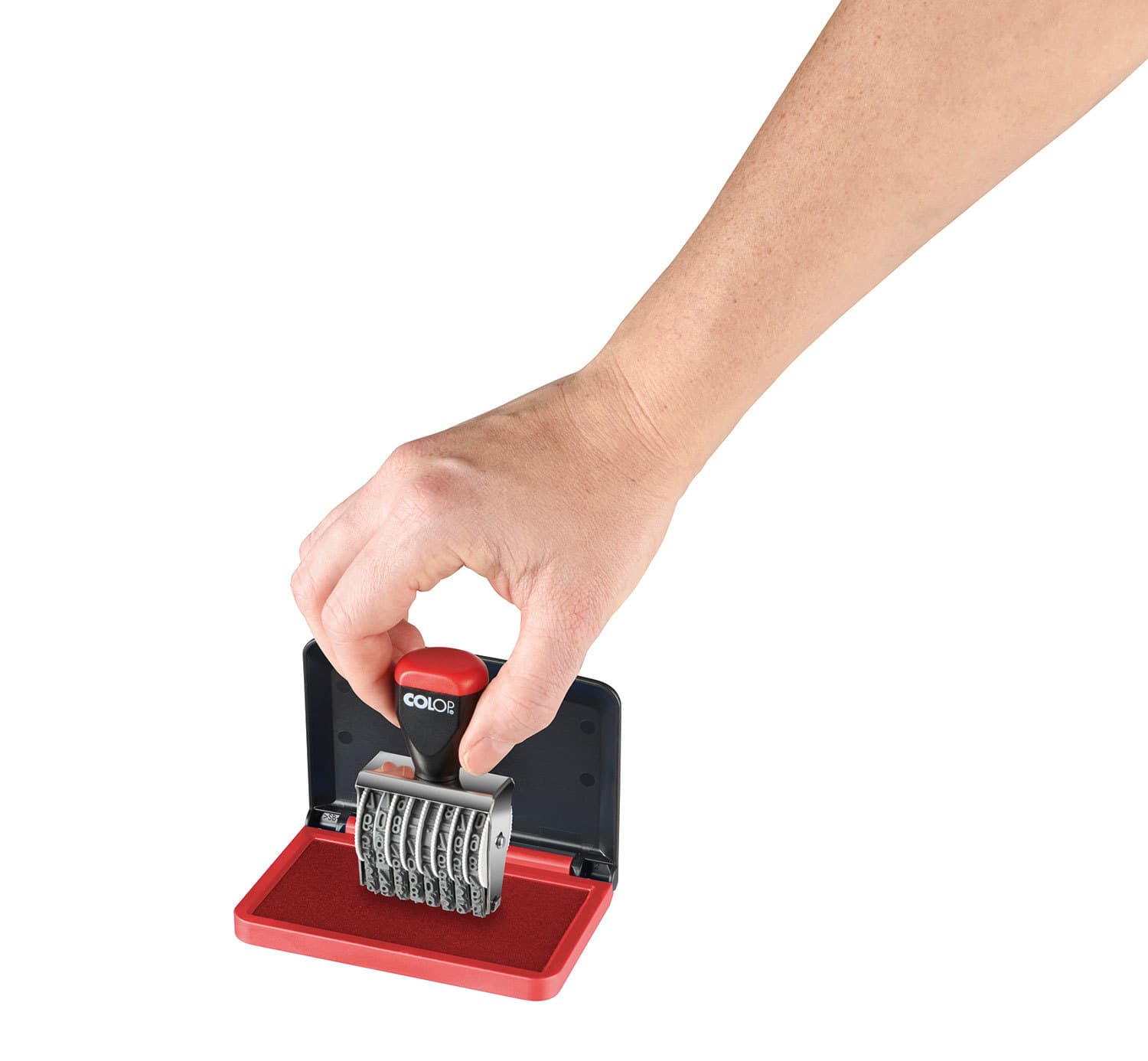 Inktkussen Colop Micro 1 90x50mm rood 3