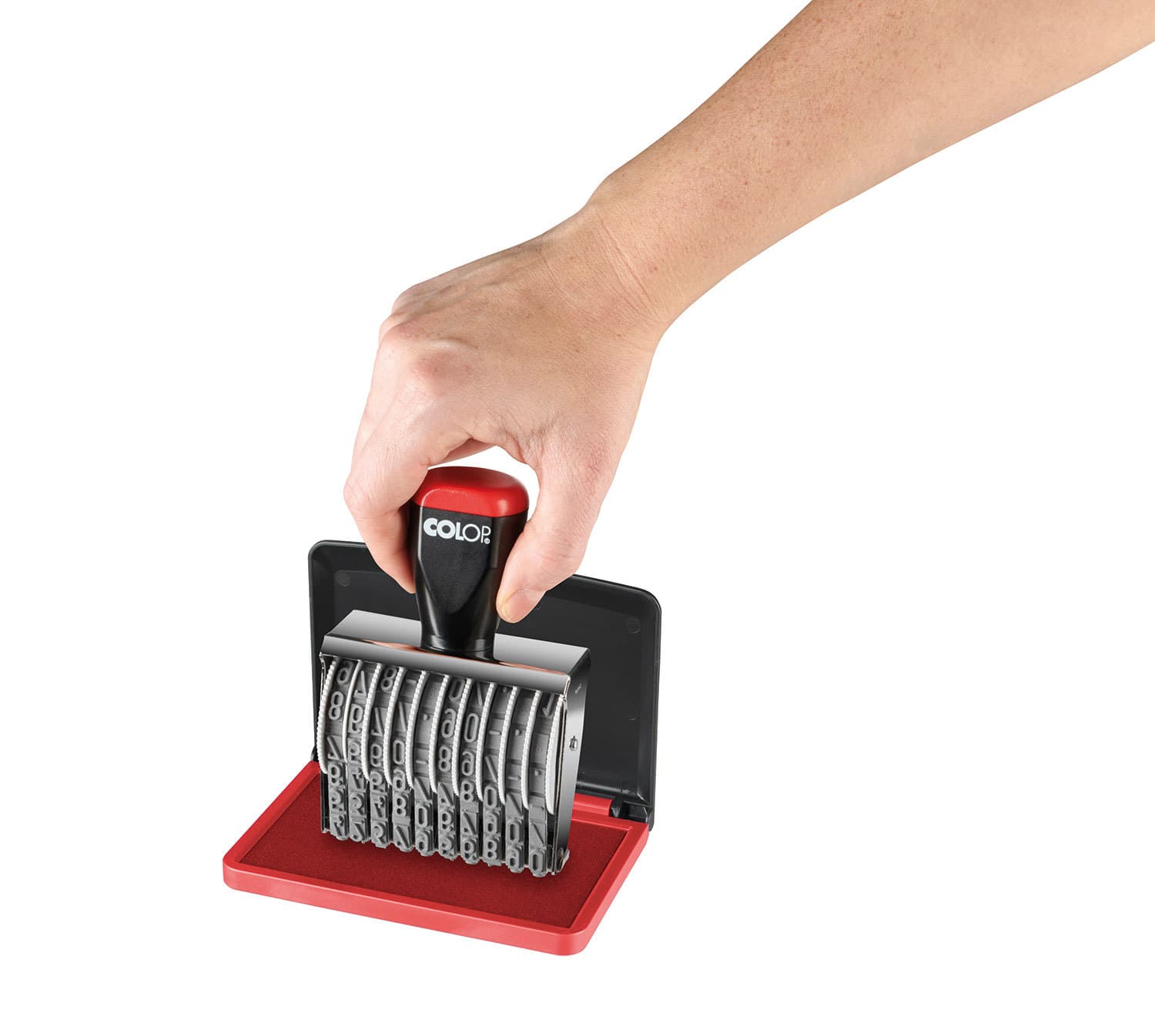 Inktkussen Colop Micro 2 110x70mm rood 3