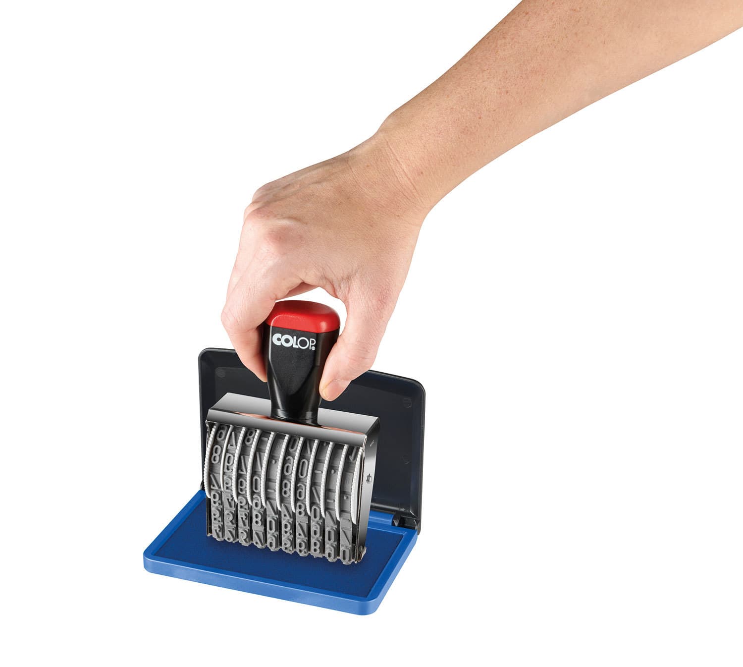 Inktkussen Colop Micro 2 110x70mm blauw 3