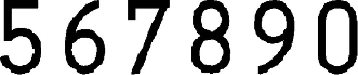 Numeroteur Reiner B2 Block 5.5mm 6 cijfers 3