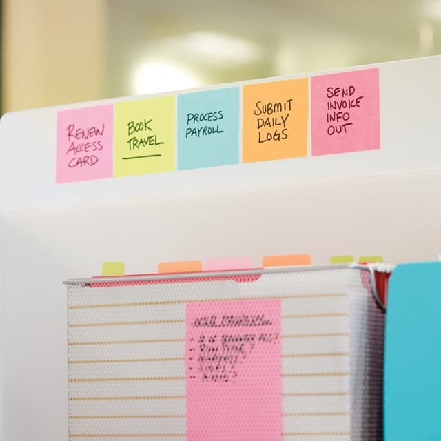 Memoblok Post-it 2030 76x76mm kubus ultra assorti 2