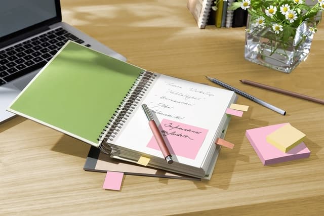 Memoblok Post-it 654-1B 76x76mm recycled geel 6 stuks 2
