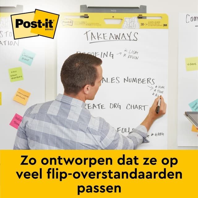 Meeting chart Post-it Super Sticky 563 50.8x58.4cm wit 20 vel 2
