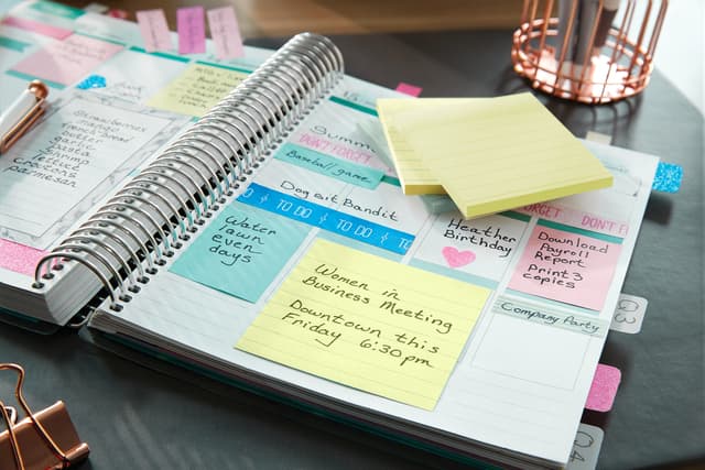 Memoblok Post-it 660 lijn 102x152mm canary yellow 6