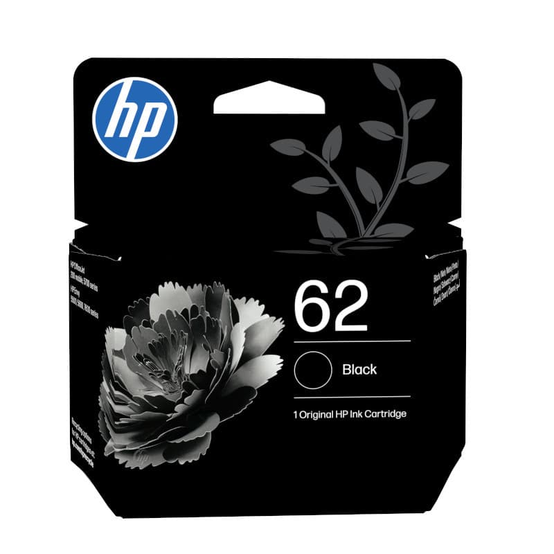 Inktcartridge HP C2P04AE 62 zwart 2