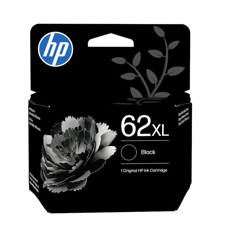 Inktcartridge HP C2P05AE 62XL zwart 2