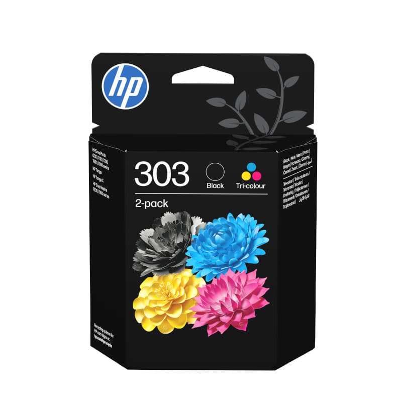 Inktcartridge HP 3YM92AE 303 zwart + kleur