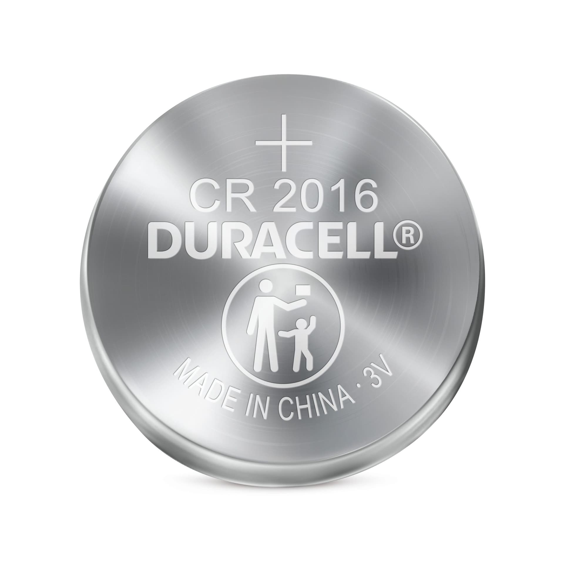 Batterij Duracell knoopcel 2xCR2016 lithium Ø20mm 3V-90mAh 2