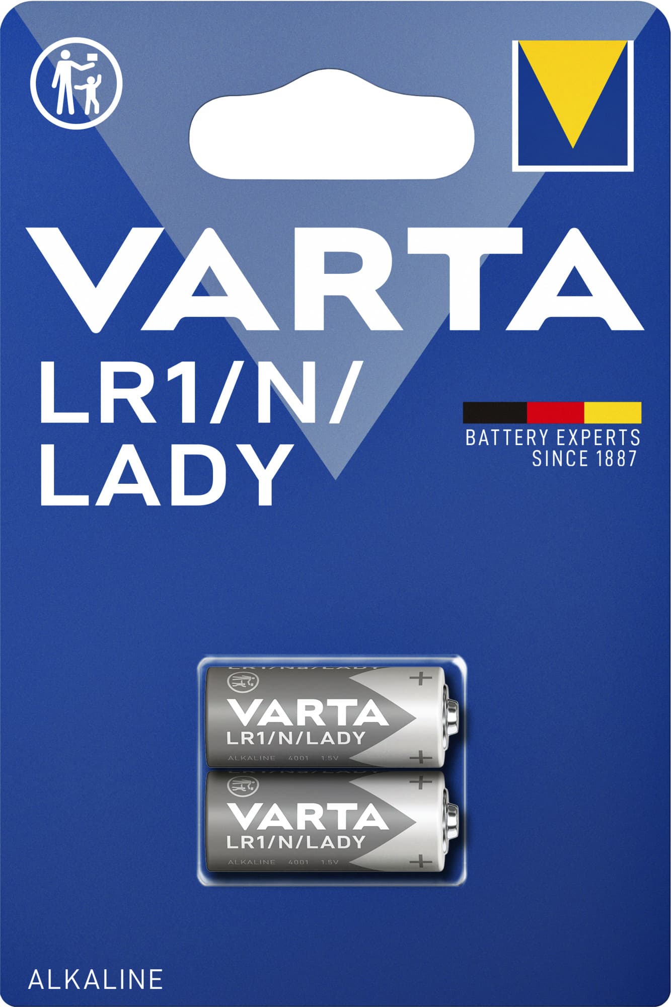 Batterij VARTA 2x LR1/N/Lady alkaline