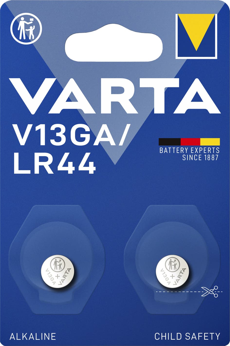 Batterij VARTA knoopcel 2x V13GA alkaline