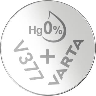 Batterij VARTA knoopcel 1x V377 horloge 2