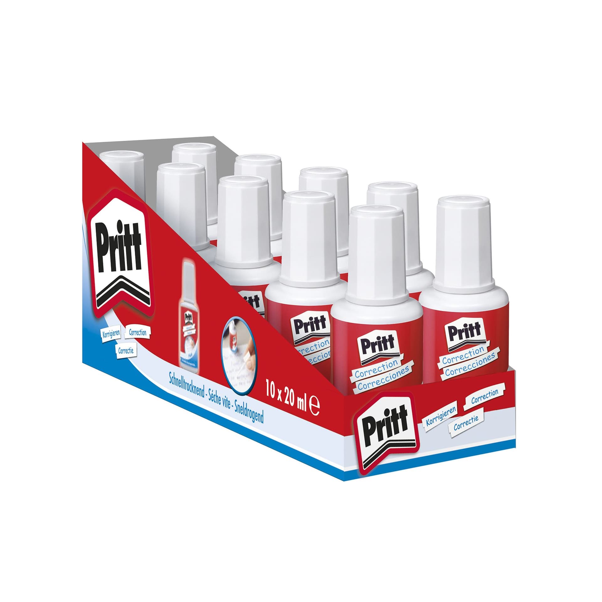 Correctievloeistof Pritt  flacon met kwast 20ml 2
