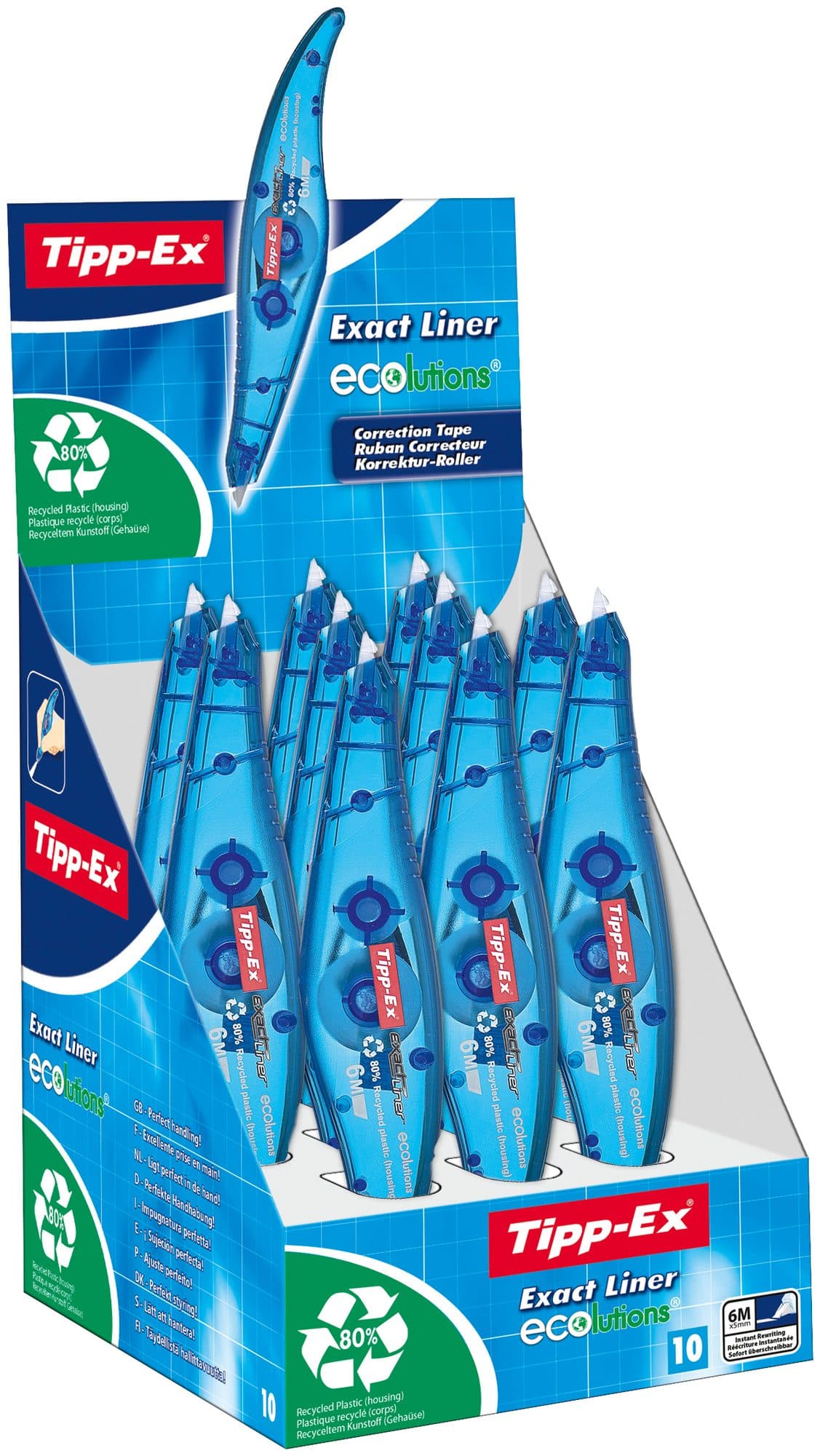Correctietape Tipp-Ex exact liner ecolutions 5mmx6m 2