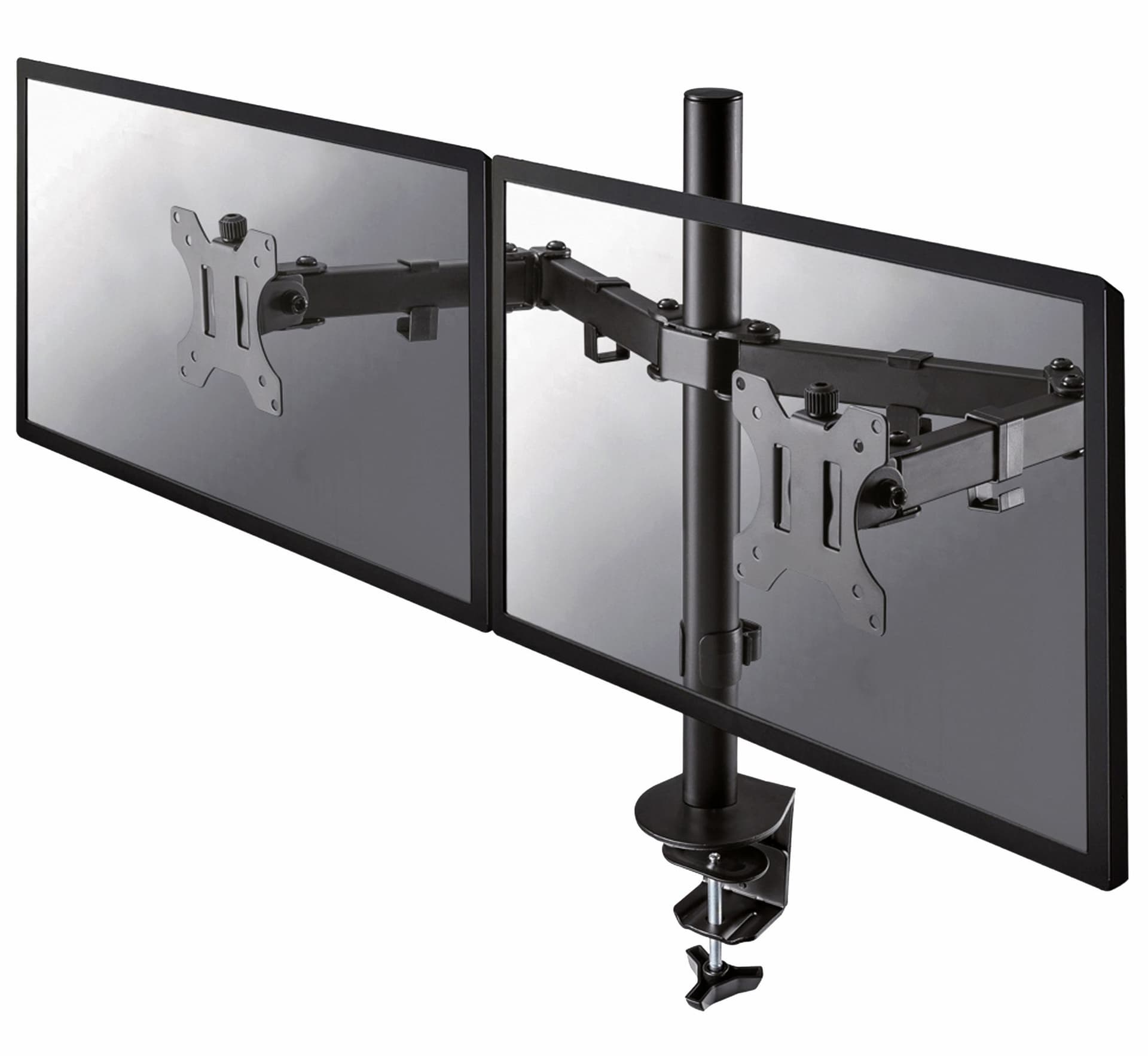 Monitorarm Neomounts D550D dual 10-32" zwart