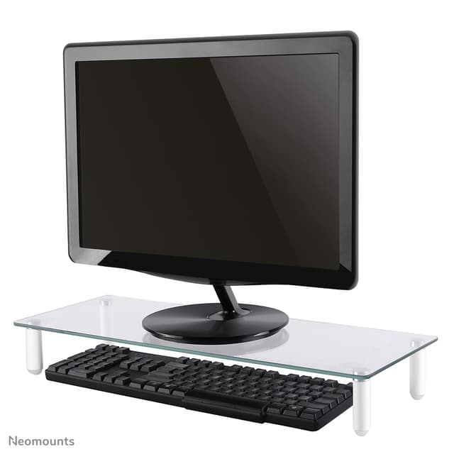 Monitorstandaard Neomounts Monitor10 transparant 3