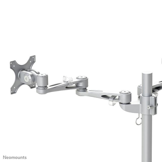 Monitorarm Neomounts D935DG 2x10-27" doorvoer zilvergrijs 6