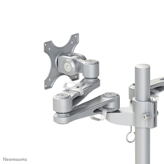 Monitorarm Neomounts D935DG 2x10-27" doorvoer zilvergrijs 7