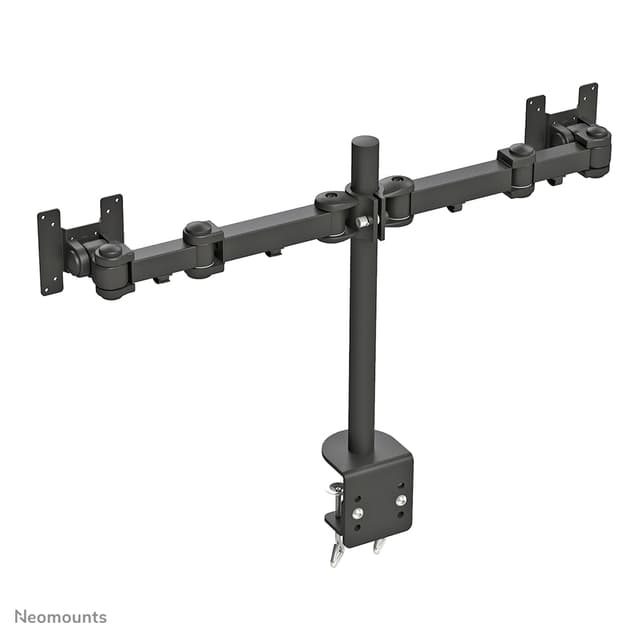 Monitorarm Neomounts D960D 2x10-27" met klem zwart 3