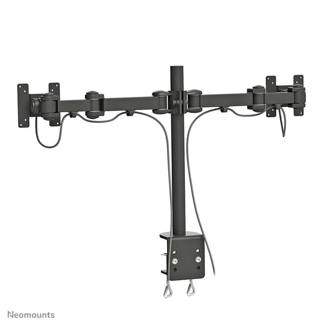 Monitorarm Neomounts D960D 2x10-27" met klem zwart 6