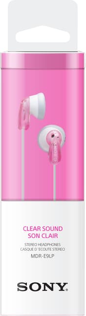 Oortelefoon Sony E9LP basic roze 2