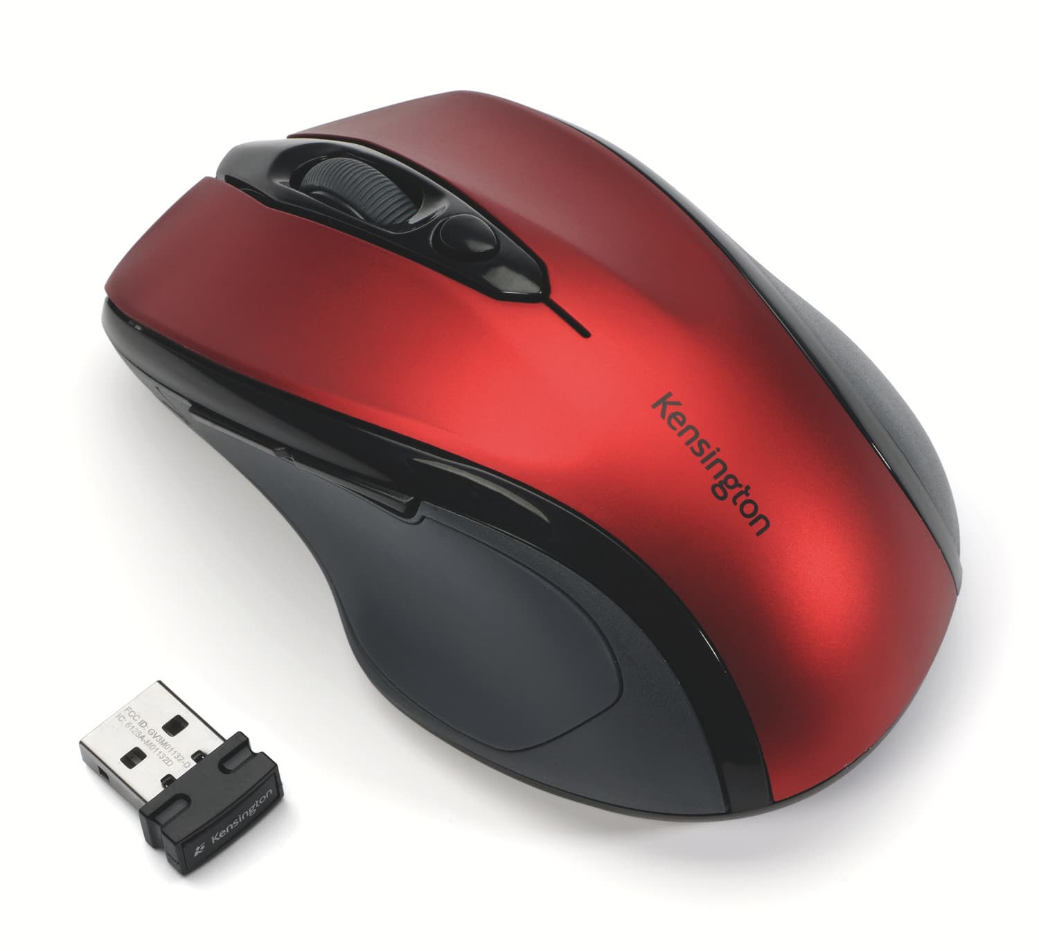 Muis Kensington Pro Fit draadloos mid-size rood