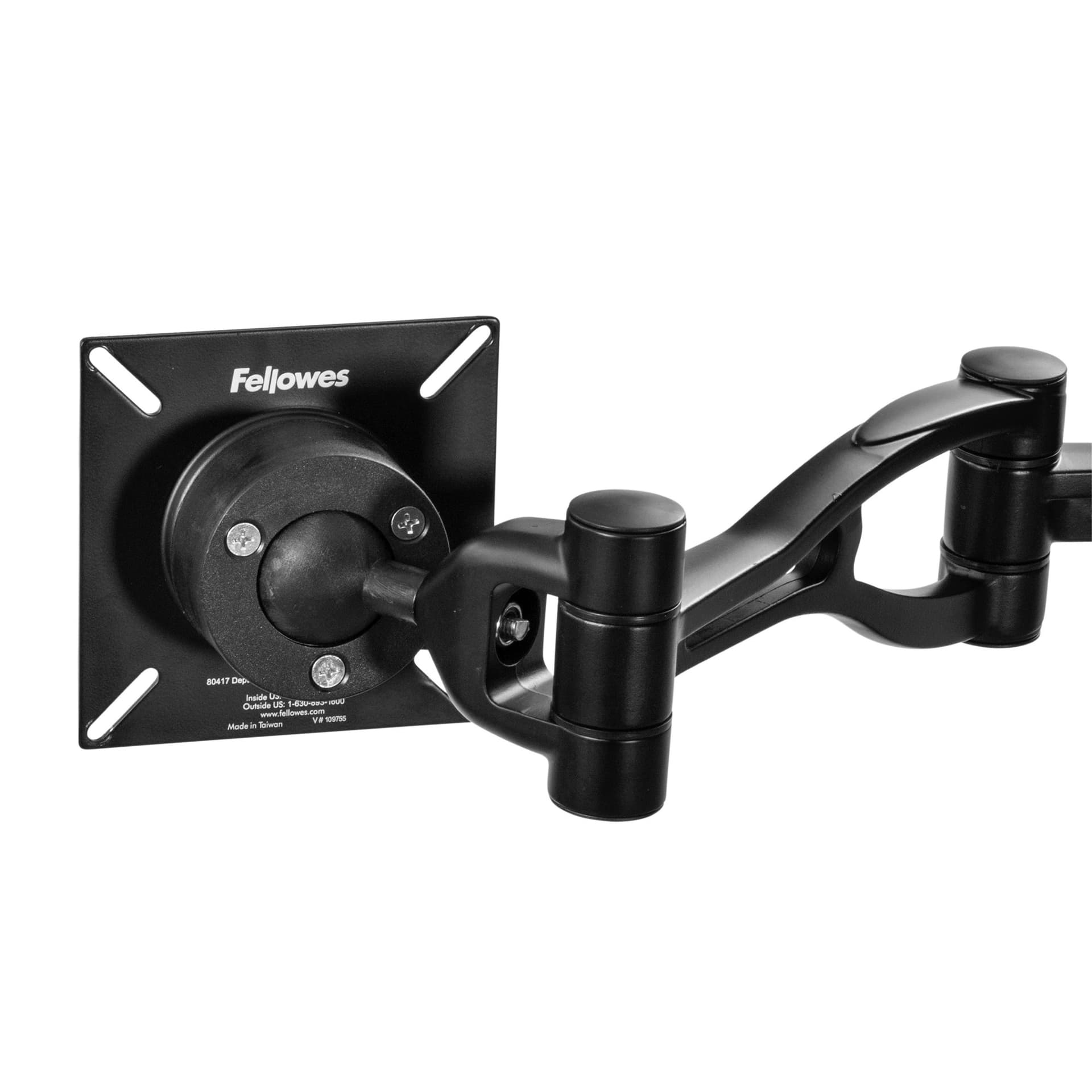 Monitorarm Fellowes Vista dubbel zwart 4