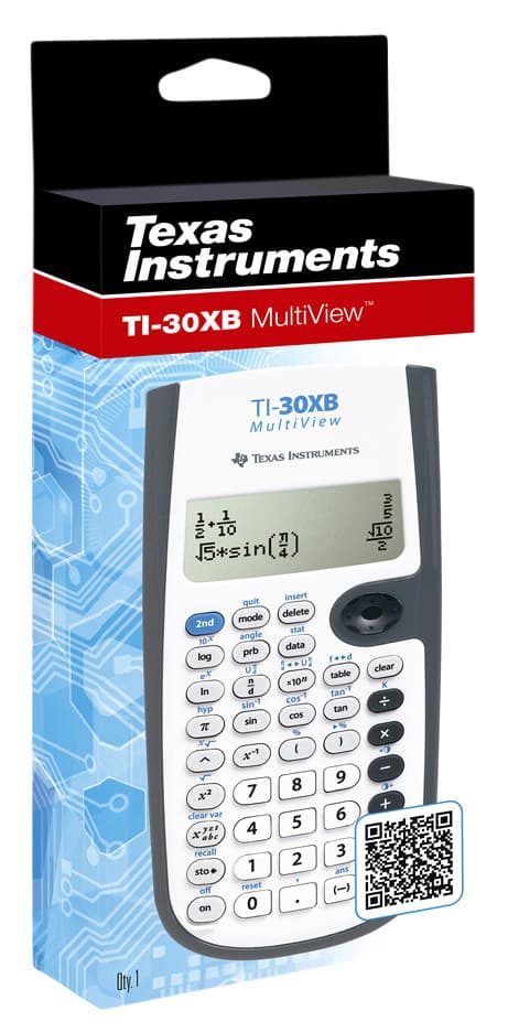 Rekenmachine TI-30XB multiview 3