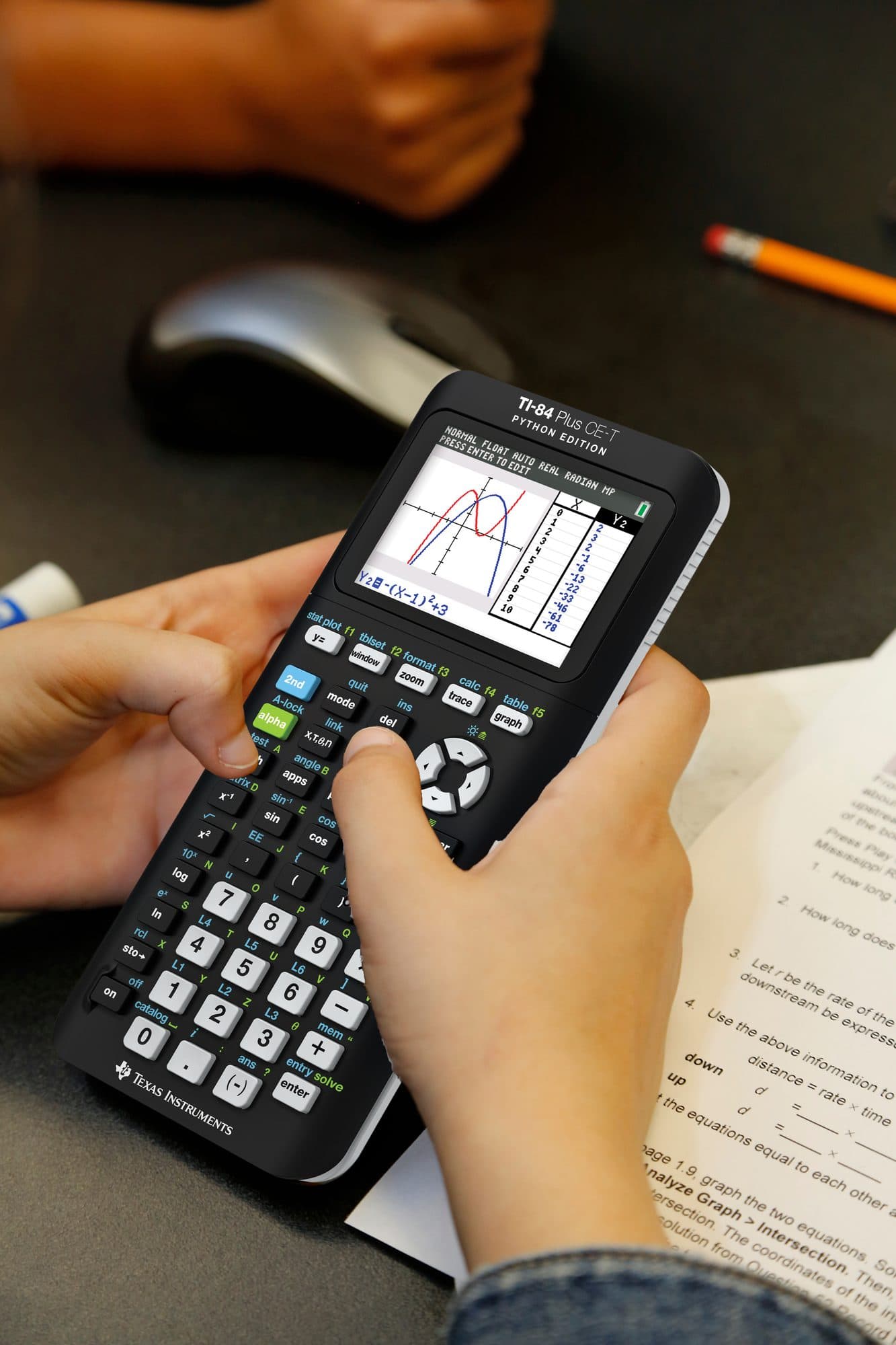 Rekenmachine TI-84 Plus CE-T Python Edition 6