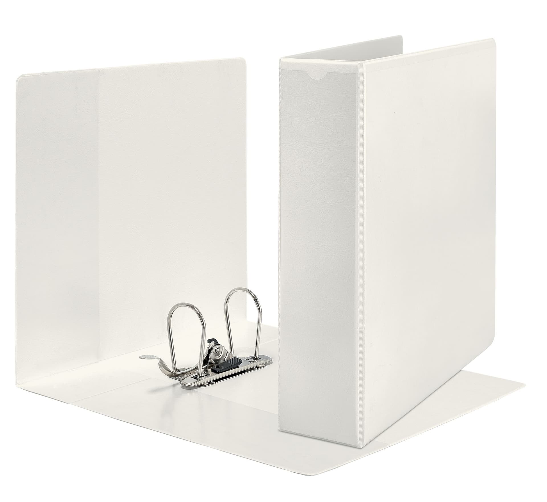Ordner Leitz 4225 panorama 180° 80mm PP A4 maxi 3tas wit