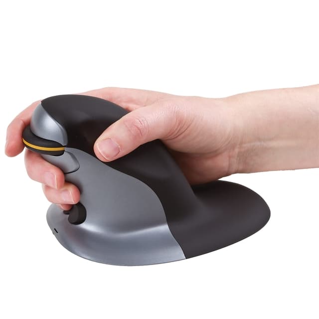 Ergonomische muis Fellowes Penguin draadloos medium 4